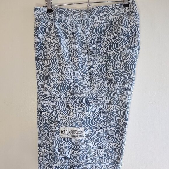 Akoo Other - AKOO Brand Cargo Utility Shorts Rip Curl Waves Skateboard Grunge  Mens Size 38